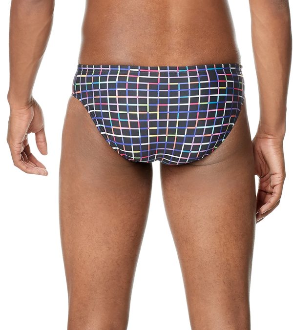 Speedo Vibe Men s Printed One Brief Swimsuit Square Pegs Online Sale - Image 2