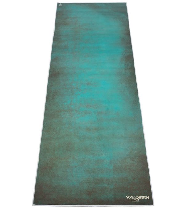 Yoga Design Lab Aegean Green Premium Yoga Mat Towel Hot on Sale - Image 3