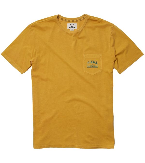 Vissla Plain Sailing Pocket T-Shirt Online Hot Sale - Image 5